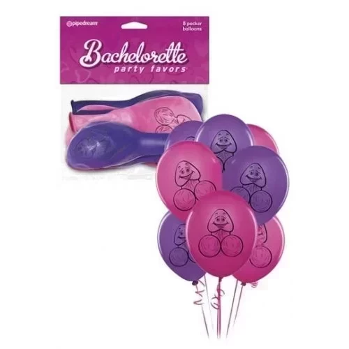 Balony z peniskami 8 szt