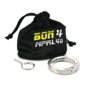 Bon4 lockable cock ring 40 mm.