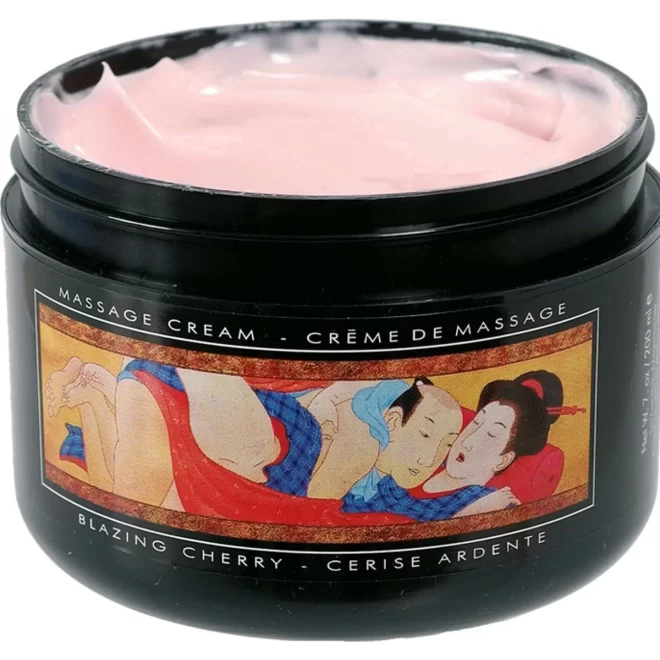 Shunga - blazing cherry massage cream 200 ml
