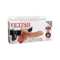 Strap-On dla niej i dla niego Fetish Fantasy Vibrating Hollow Strap-On With Balls 7 (2 kolory)