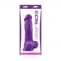 Colours pleasures - thick 8" dildo