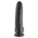 King cock 9 inch balls tan