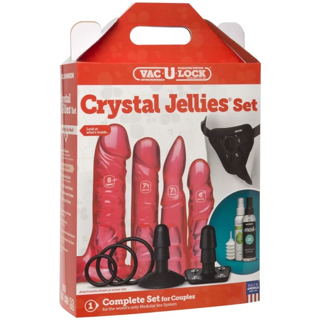 Crystal jellies vaculock set