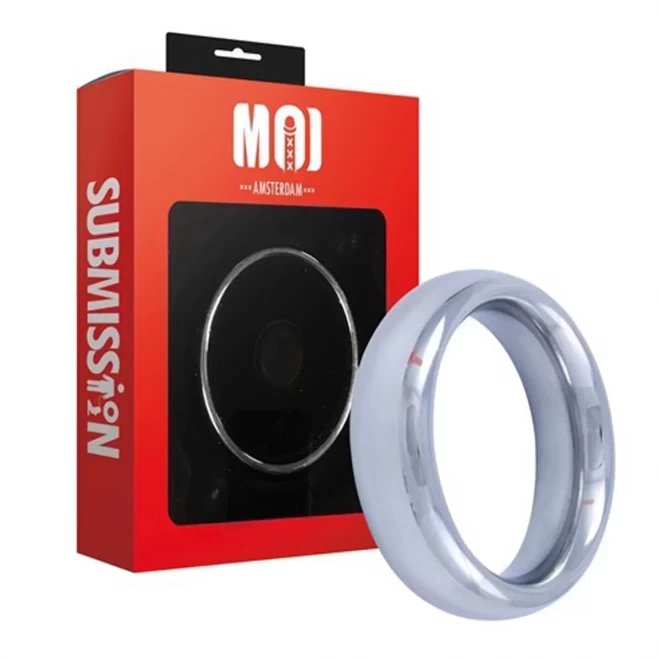Mr. gibbous 55 | stainless steel cock ring - Ø 55 mm.