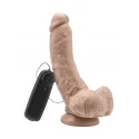 Cock 8 Inch w. Balls Vibrator