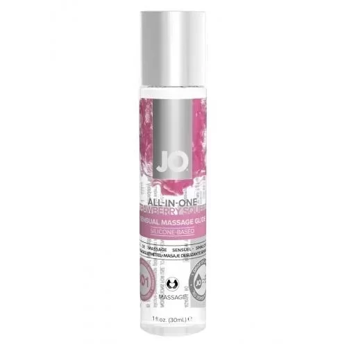 Zapachowy olejek do masażu JO All In One Strawberry Massage Glide 30ml