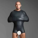 Neoprene pod suit - black - medium
