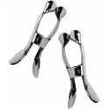 Pincher balls stainless steel nipple clamps