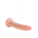 King cock + dual density 17.80 cm. (7.00 inch) - flesh