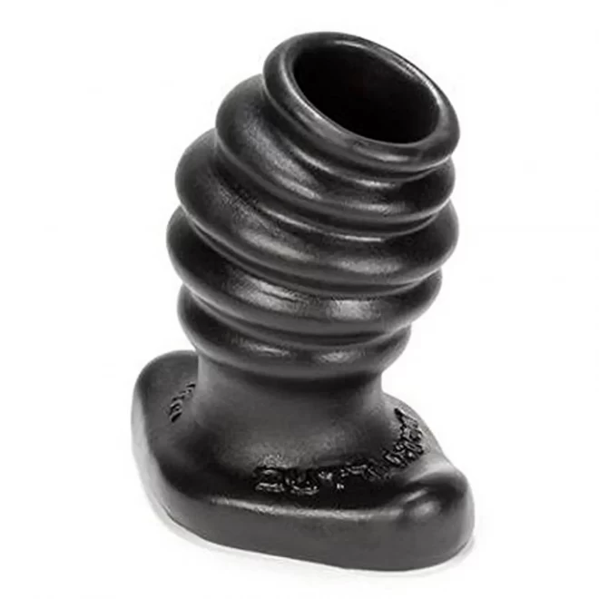 [sil] butt-hole rippled fuckplug black small