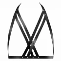 Bijoux indiscrets - maze halter bra harness brown