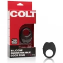 Colt silicone rechargeable cock ring - red
