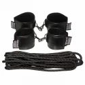 Soft-leather-bond-x fessel-set 8 (cuffs black)