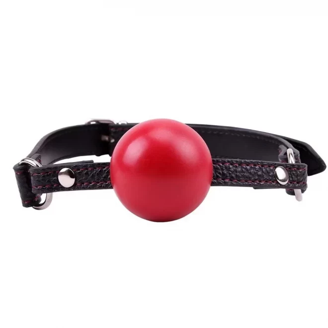 Red ball gag