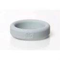 Boneyard silicone cock ring 5 piece kit - grey