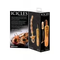 Szklany wibrator Icicles No.15