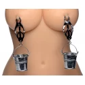 Jugs nipple clamps with buckets