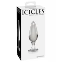 Szklane dildo analne Icicles No.26