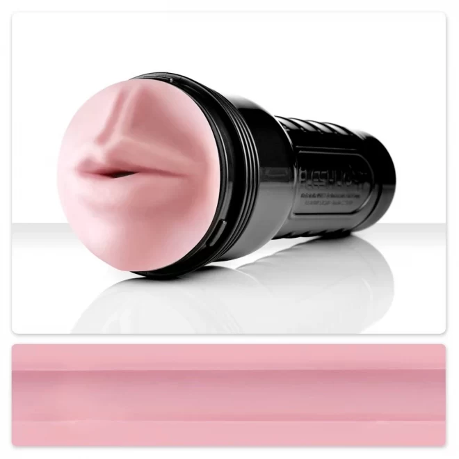 Masturbator w kształcie ust Fleshjack Pink Mouth Original