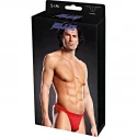 Blue line performance microfiber thong