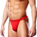 Blue line performance microfiber thong