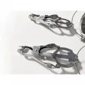 Stainless steel jugs nipple clamps pair with buckets