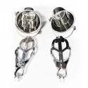 Stainless steel jugs nipple clamps pair with buckets