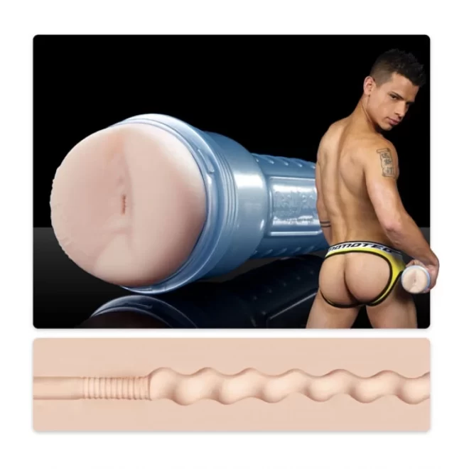 Realistyczny masturbator w kształcie męskiego anusa Fleshjack Boys Brent Everett Butt