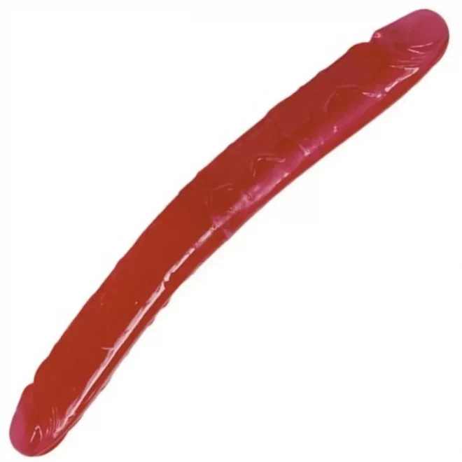 Dwustronne dildo Doppel-Penis Red, 34cm
