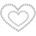 Naklejki na sutki serduszka Bijoux Indiscrets Mimi Heart (3 kolory)