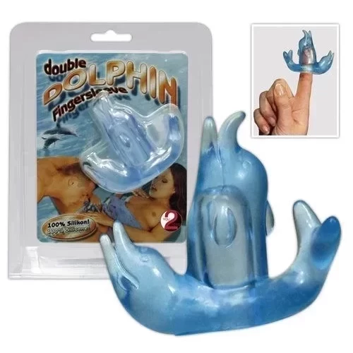 Żelowa nasadka na palec Double Dolphin