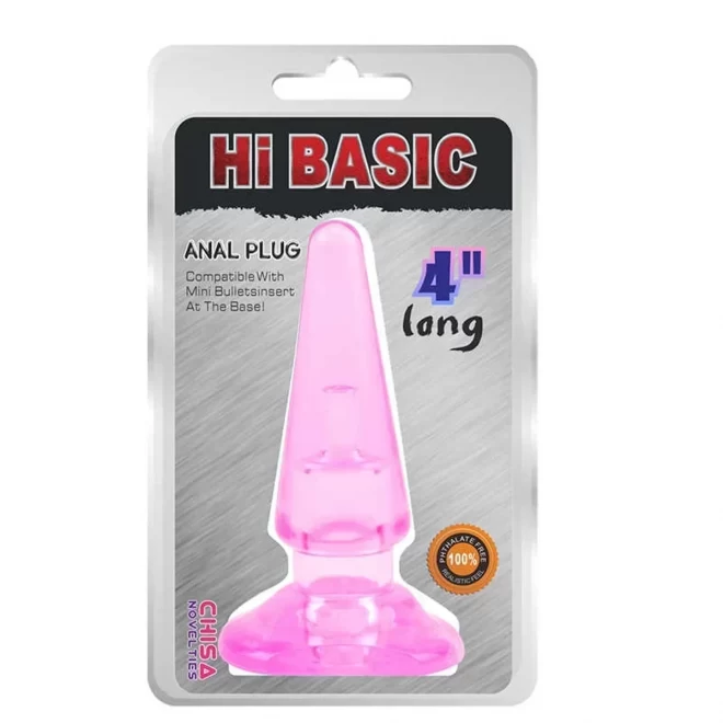 Sassy anal plug-pink