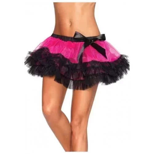 Mini spódniczka z falbankami Three Tier Petticoat