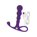 Silikonowy stymulator analny Embrace Beaded Probe (3 kolory)