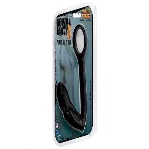 Plug analny z pierścieniem Wildfire Down and Dirty Ass Plug and Cock Ring 5