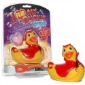 I rub my duckie red devil