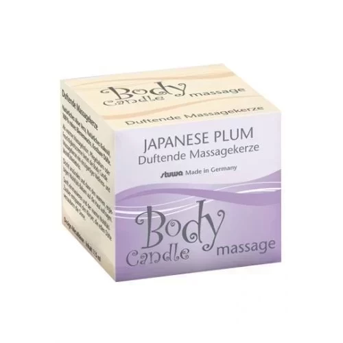 Świeca do masażu Body Candle Japanese Plum 115 ml