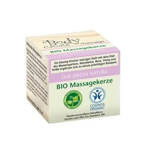 Świeca do masażu Bio Massagekerze Jardin Natura 115 ml