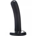 Strap on dildo petite - black - 125 mm. (5.00 inch) Ø 2.5 cm