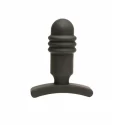 Silicone piston plug 10.20 cm. (4.00 inch) - black