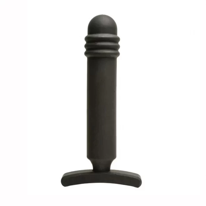 Silicone piston plug 30.50 cm. (12.00 inch) - black