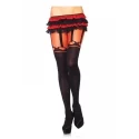 Zmysłowe pończochy Pantyhose Faux Garterbelt