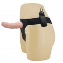 Ultra passionate harness flesh vibrating