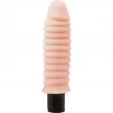 Karbowany wibrator z cyberskóry Real Feel Lifelike Toys No. 7 (3 kolory)