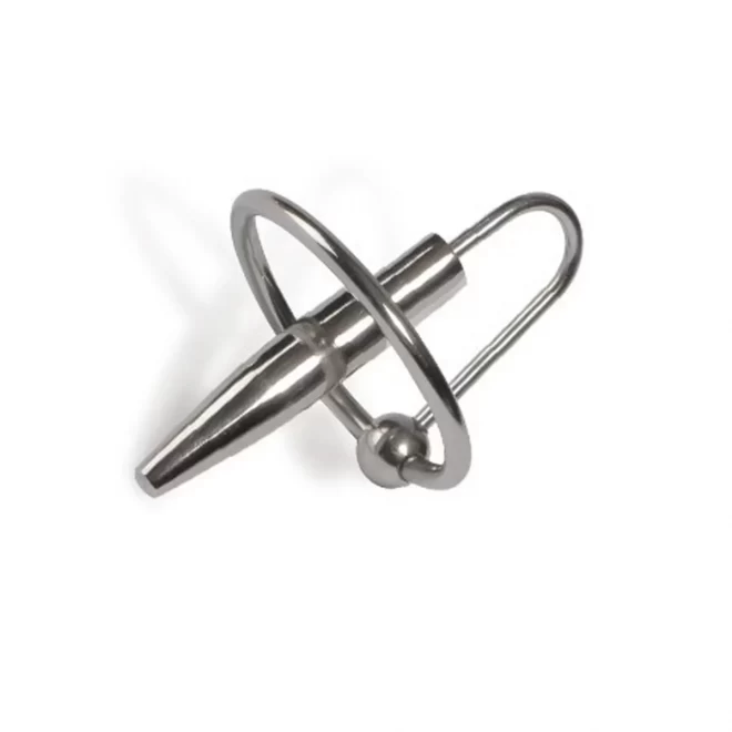 Titus range: penis plug with ring 25mm