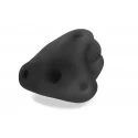 Buck angel fun boy soft hollow 4.5" strap-on | packer - blac