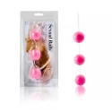 Anal balls, abs, pink