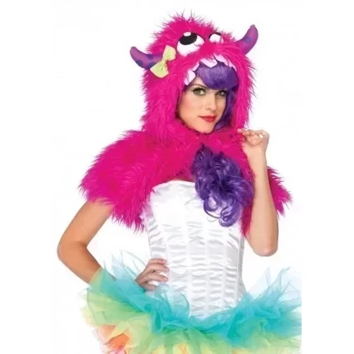 Futarzany kapturek Monster Furry Hood