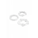 A-toys 769004 cockrings set, 3 pcs. clear