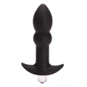 Plug analny z wibracjami Tantus Perfect Plug Plus Black Mit Vibration